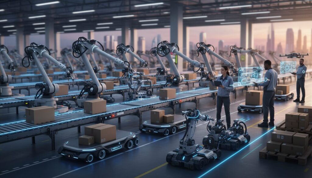découvrez comment amazon combine robots, salariés, automatisation et intelligence artificielle pour transformer l'e-commerce et améliorer l'efficacité de ses opérations.