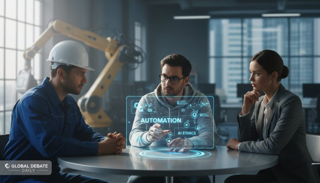 découvrez pourquoi le débat sur l'ia et l'automatisation dépasse les pertes d'emploi et explore les enjeux essentiels pour notre avenir.