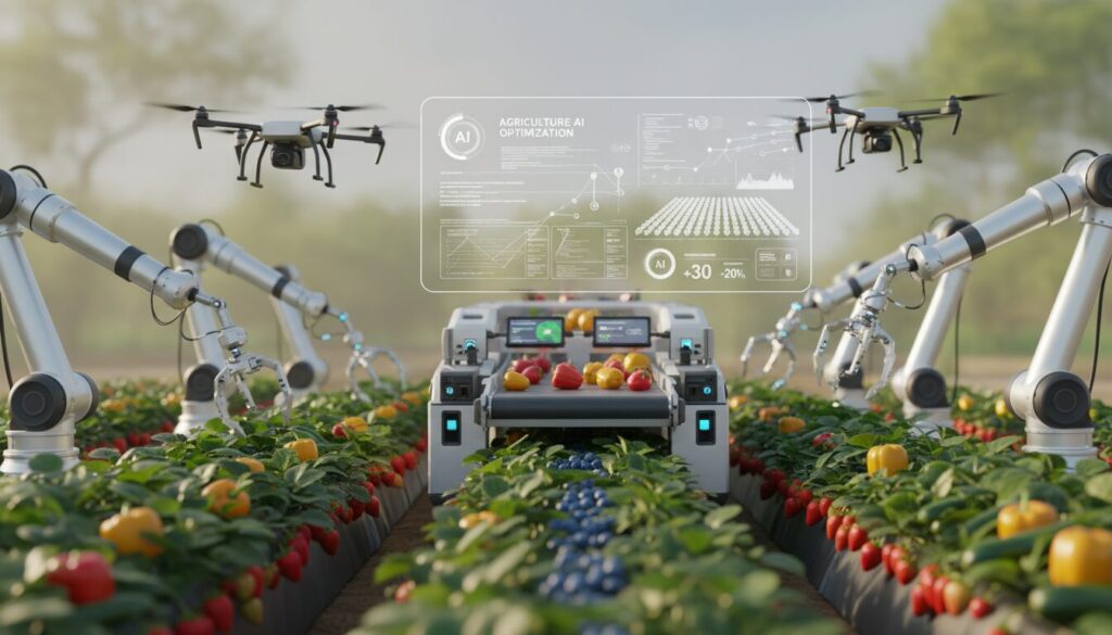 découvrez comment l'intelligence artificielle et l'automatisation révolutionnent la filière fruits et légumes en optimisant la production, la récolte et la distribution pour un avenir plus durable et efficace.