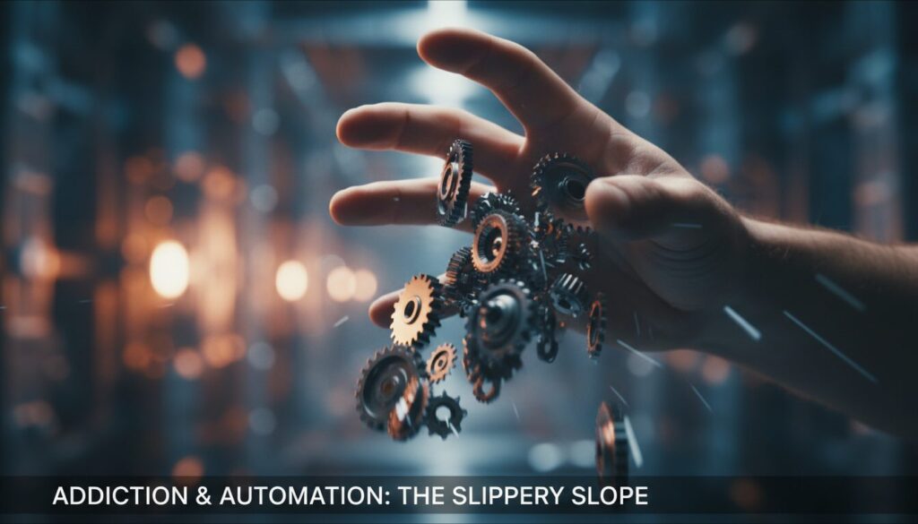 découvrez comment l'automatisation peut mener à une perte de contrôle inévitable dans l'épisode 3/6 du podcast les mécanismes de l'addiction. plongez au cœur des processus qui influencent nos comportements.