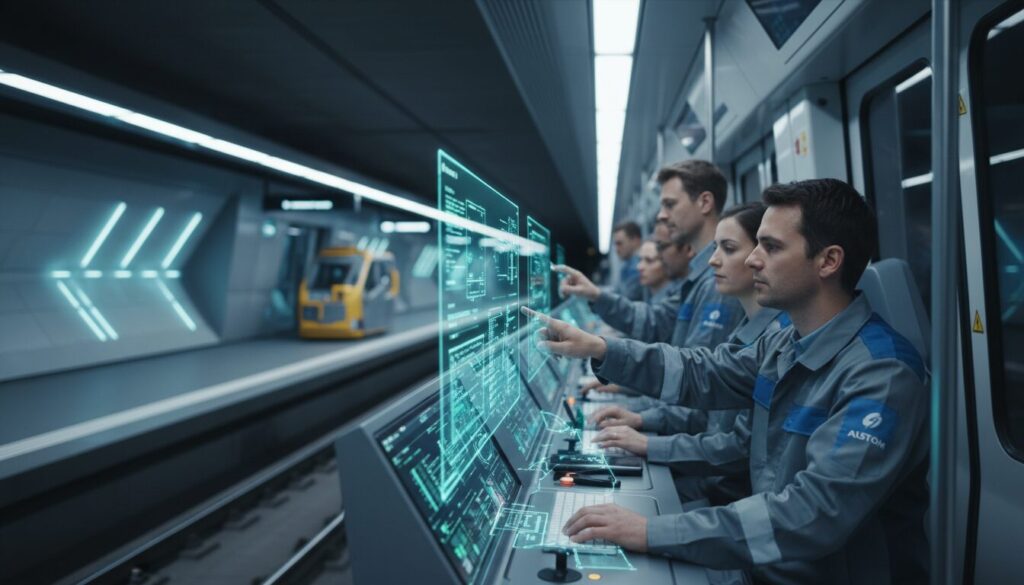 découvrez comment alstom s.a modernise le métro m2 de lausanne avec l'installation d'un système cbtc innovant et une mise à niveau complète pour améliorer la performance et la sécurité.