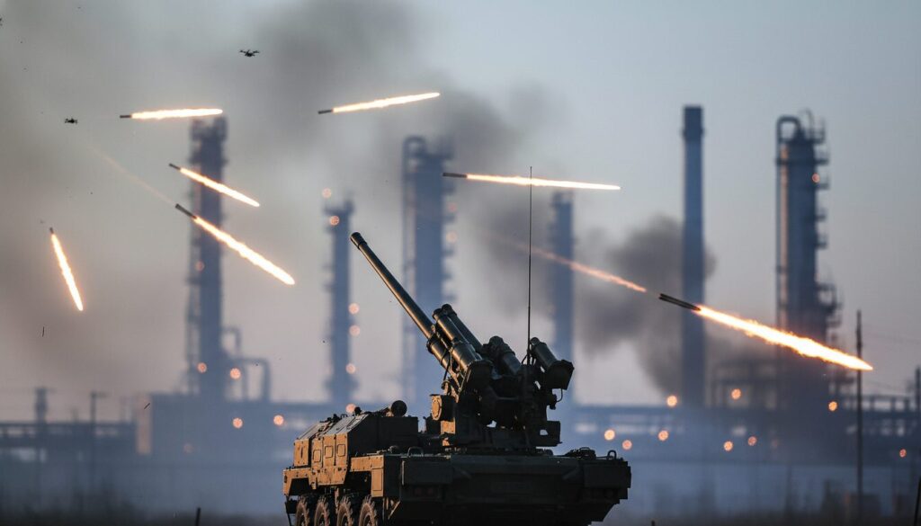 découvrez comment la russie déploie le système zak-30 citadel pour protéger ses raffineries des attaques de drones dans le cadre du conflit en ukraine.