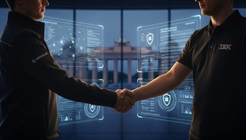 hensoldt et ibm allemagne s'associent pour transformer la défense logicielle grâce à des innovations technologiques avancées et une collaboration stratégique.