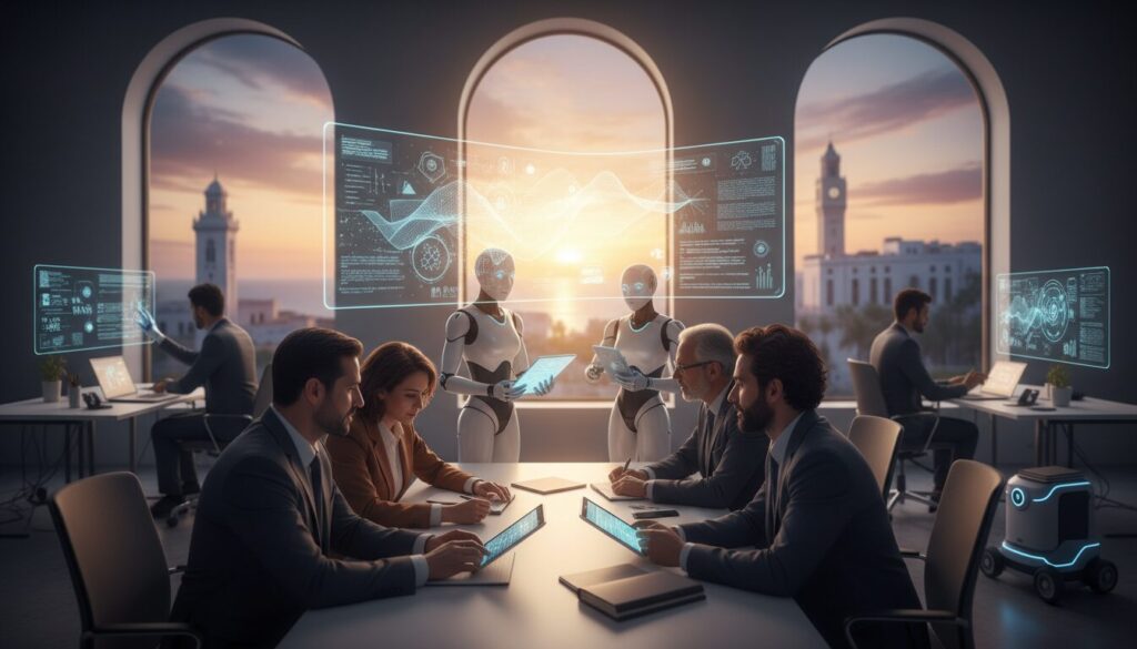découvrez comment l'intelligence artificielle révolutionne le marché de l'emploi en tunisie, transformant les compétences et ouvrant de nouvelles opportunités professionnelles pour l'avenir.