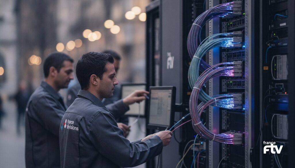 france télévisions renforce ses infrastructures numériques en étendant son réseau de fibre optique, améliorant ainsi la qualité et la rapidité de ses services audiovisuels.
