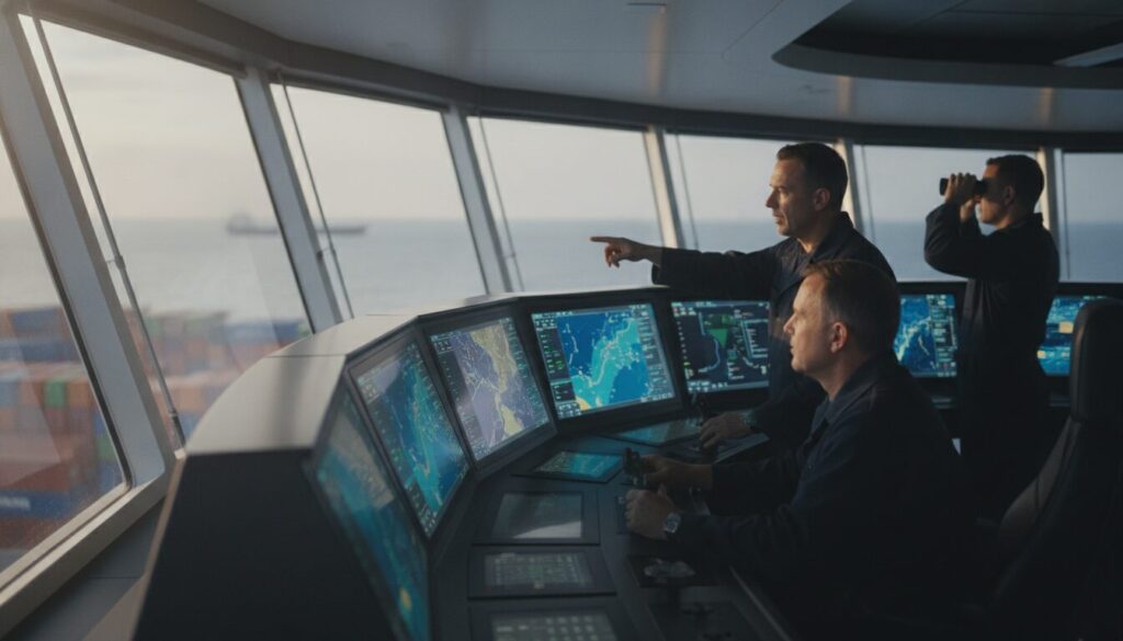 découvrez comment l'automatisation transforme les navires de commerce tout en soulignant le rôle irremplaçable des marins dans la navigation moderne.