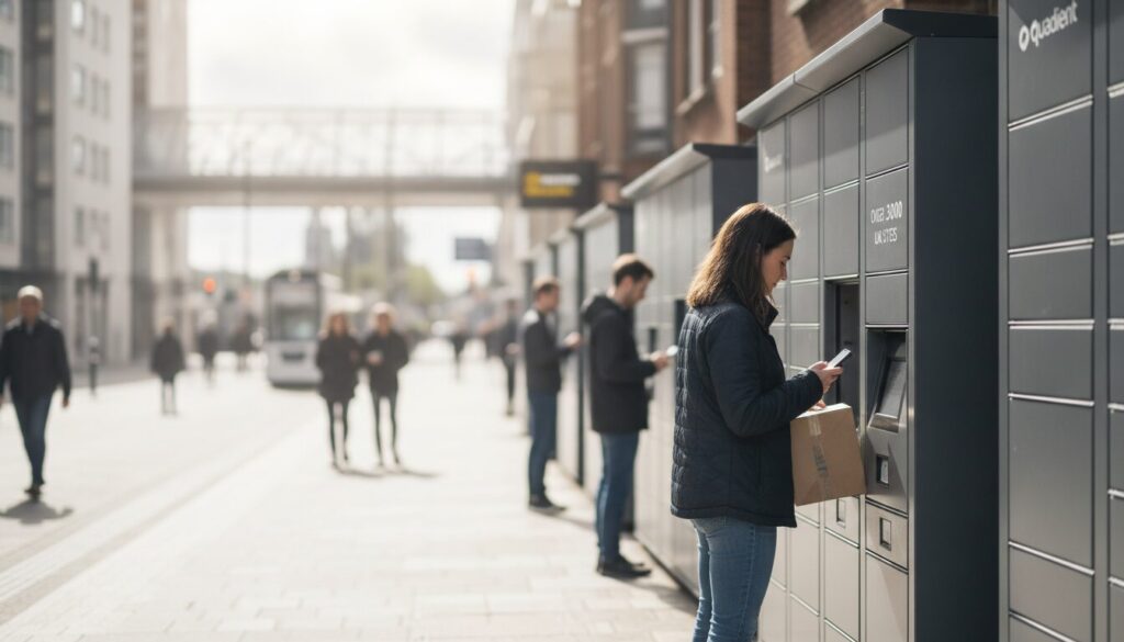 quadient renforce sa présence au royaume-uni en déployant plus de 3 000 consignes automatiques, facilitant ainsi la réception et l'envoi de colis à travers un réseau étendu et accessible.