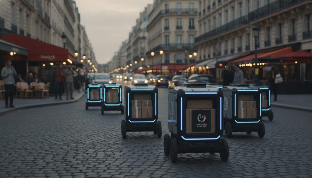 découvrez comment l'arrivée des premiers robots livreurs transforme et révolutionne la distribution en france, offrant rapidité et innovation dans la livraison urbaine.