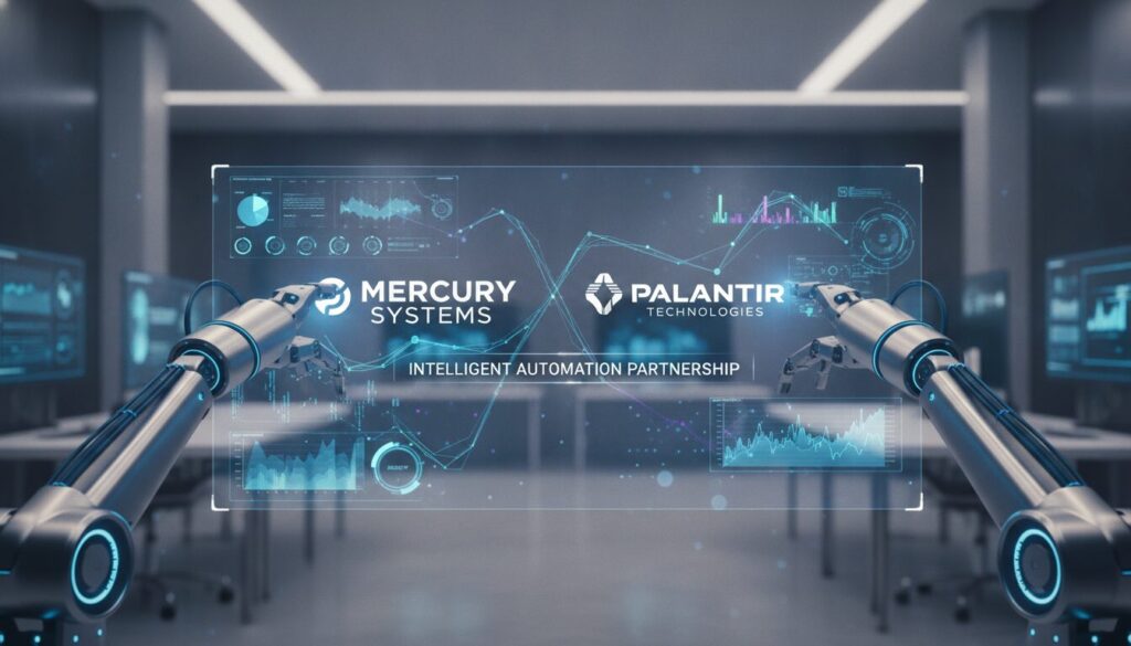 mercury systems et palantir technologies collaborent pour révolutionner l'automatisation intelligente grâce à des solutions innovantes et performantes.