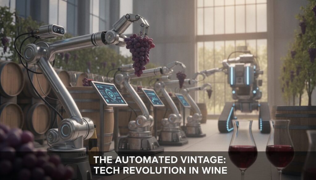 découvrez comment big bang vin introduit une révolution robotisée dans la fabrication du vin, alliant tradition et technologie pour transformer l'industrie viticole.