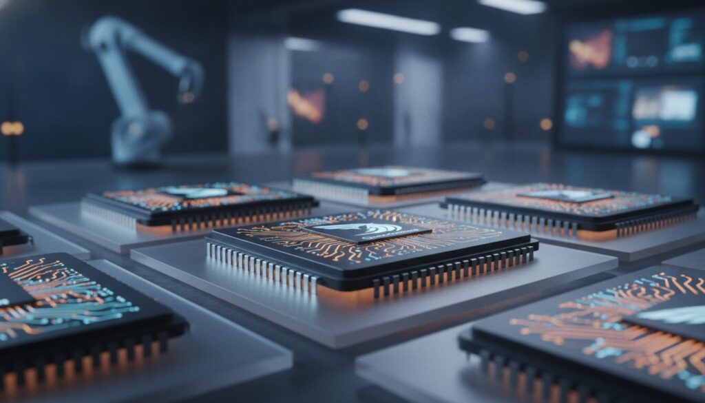 qualcomm présente ses processeurs dragonwing, spécialement conçus pour l’iot dans les secteurs commercial et industriel, offrant performance et efficacité.